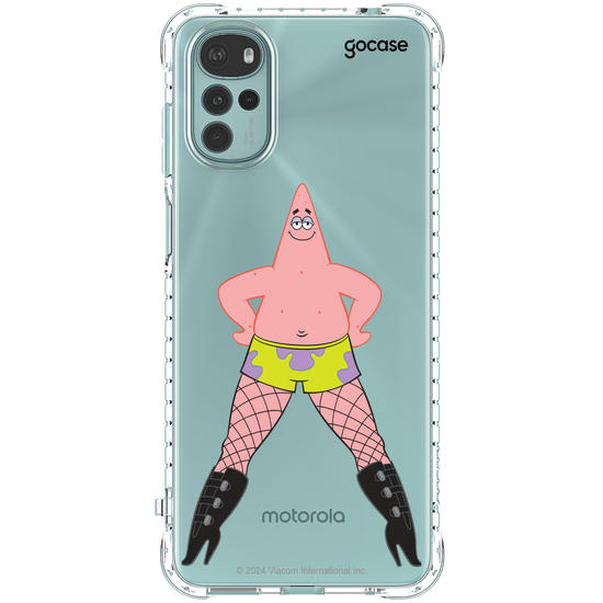 Capinha para celular  Bob Esponja - Patrick de Bota