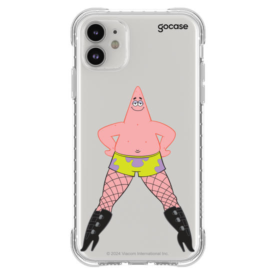 Capinha para celular  Bob Esponja - Patrick de Bota