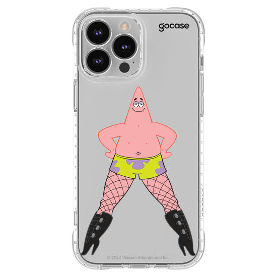Capinha para celular  Bob Esponja - Patrick de Bota