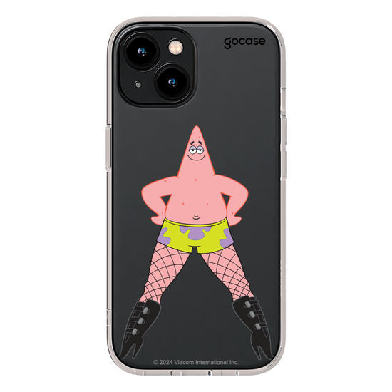 Capinha para celular  Bob Esponja - Patrick de Bota