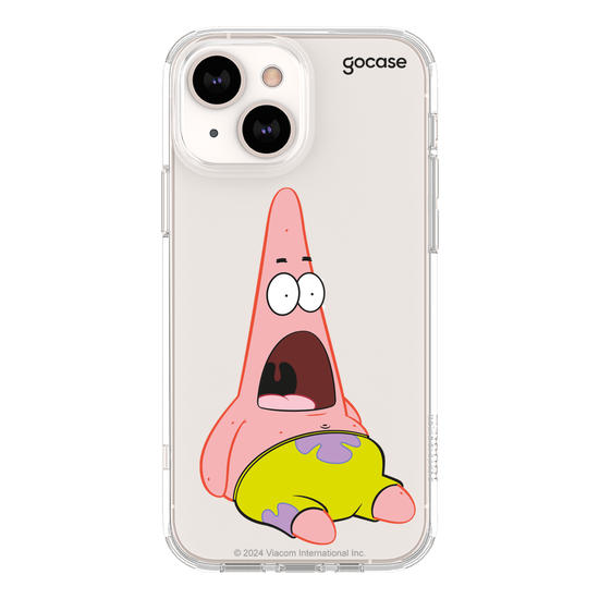 Capinha para celular  Bob Esponja - Patrick Assustado