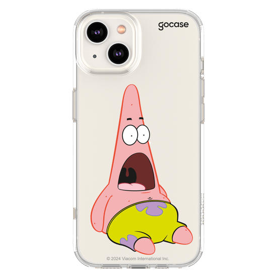 Capinha para celular  Bob Esponja - Patrick Assustado