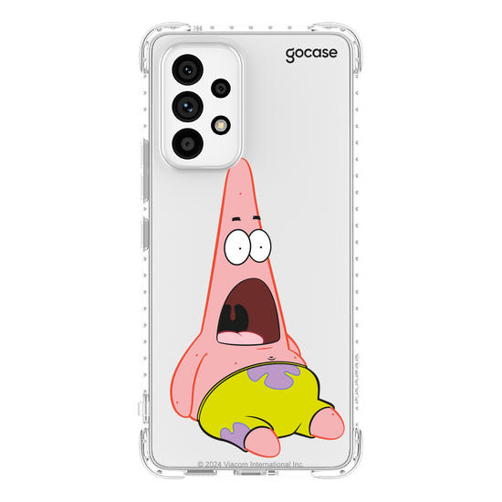 Capinha para celular  Bob Esponja - Patrick Assustado