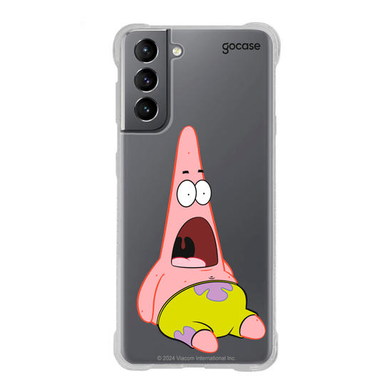 Capinha para celular  Bob Esponja - Patrick Assustado