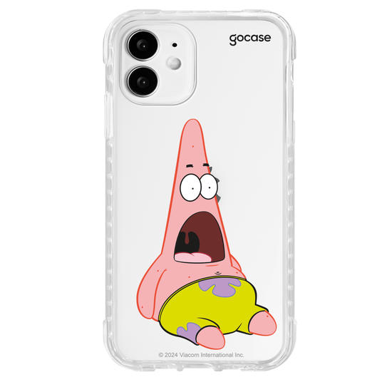 Capinha para celular  Bob Esponja - Patrick Assustado