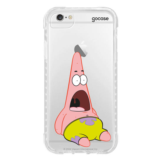 Capinha para celular  Bob Esponja - Patrick Assustado
