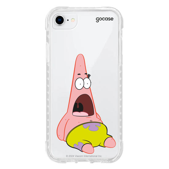 Capinha para celular  Bob Esponja - Patrick Assustado