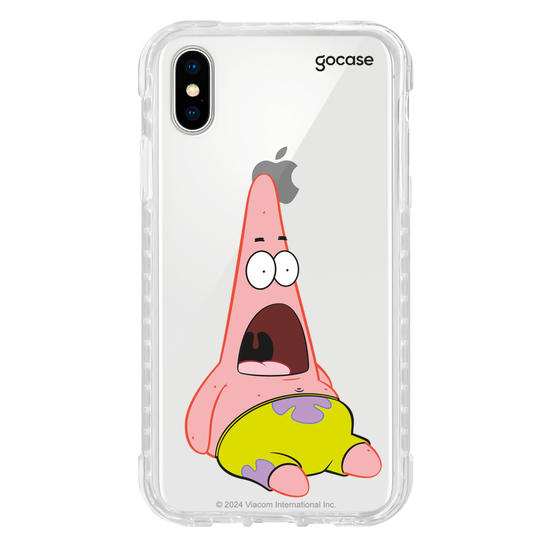 Capinha para celular  Bob Esponja - Patrick Assustado