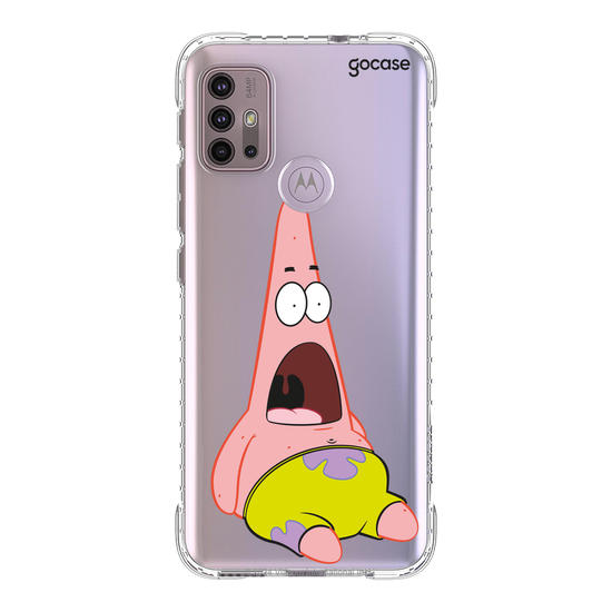 Capinha para celular  Bob Esponja - Patrick Assustado