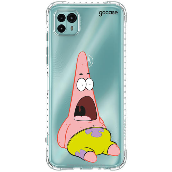 Capinha para celular  Bob Esponja - Patrick Assustado