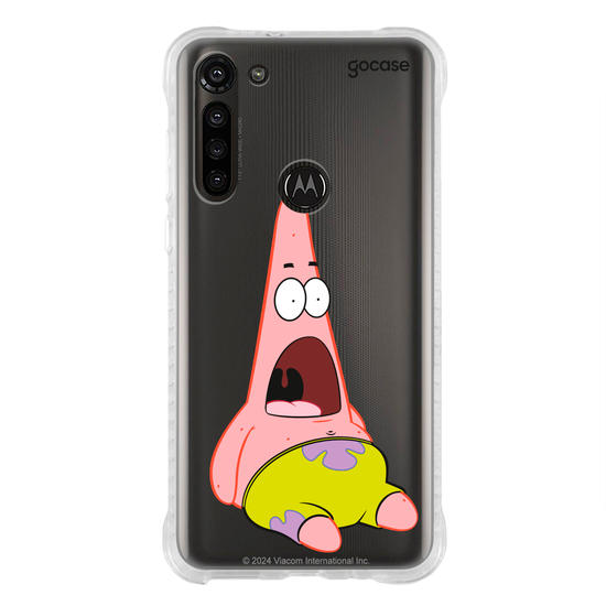Capinha para celular  Bob Esponja - Patrick Assustado