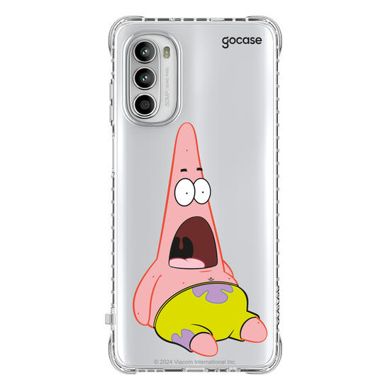 Capinha para celular  Bob Esponja - Patrick Assustado