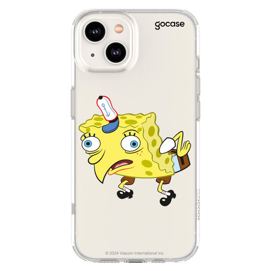 Capinha para celular  Bob Esponja - Imitação de Galinha