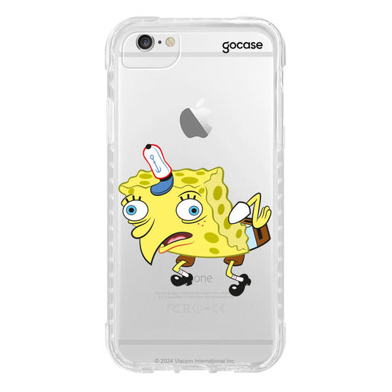 Capinha para celular  Bob Esponja - Imitação de Galinha