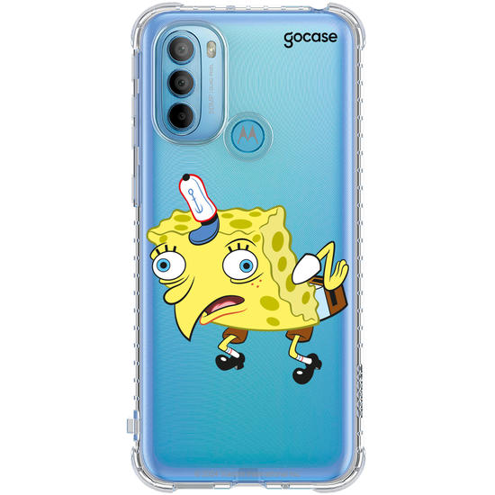 Capinha para celular  Bob Esponja - Imitação de Galinha