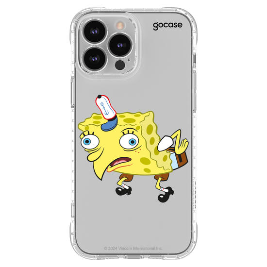 Capinha para celular  Bob Esponja - Imitação de Galinha
