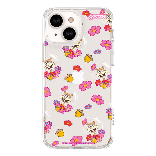 Capinha para celular Bob Esponja - Pattern da Sandy