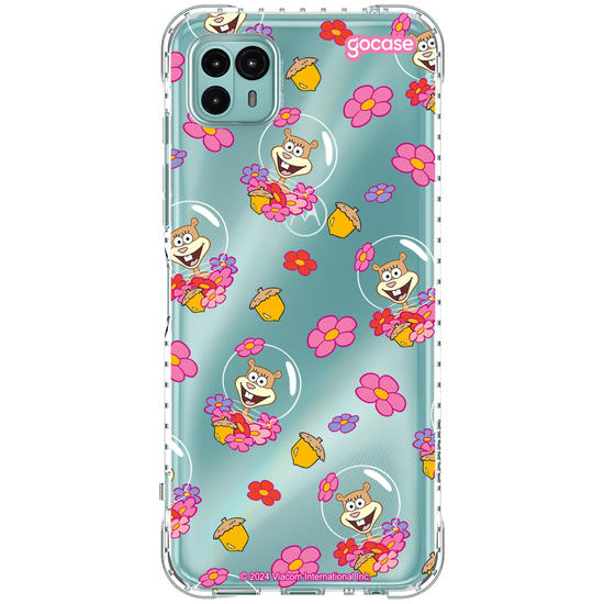 Capinha para celular  Bob Esponja - Pattern da Sandy
