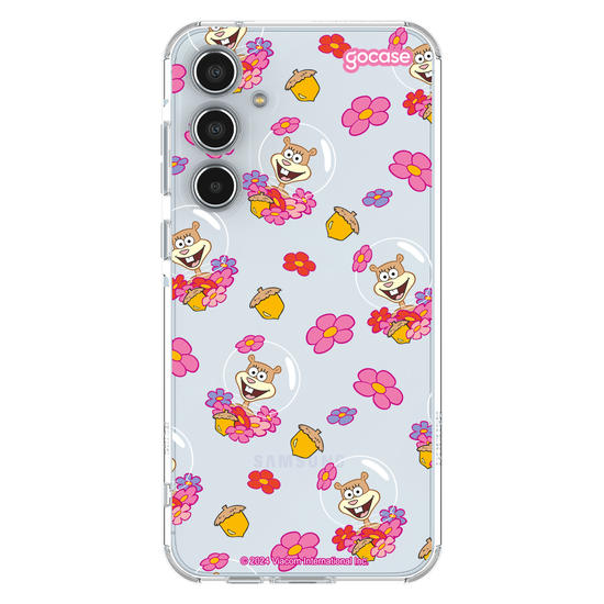 Capinha para celular  Bob Esponja - Pattern da Sandy