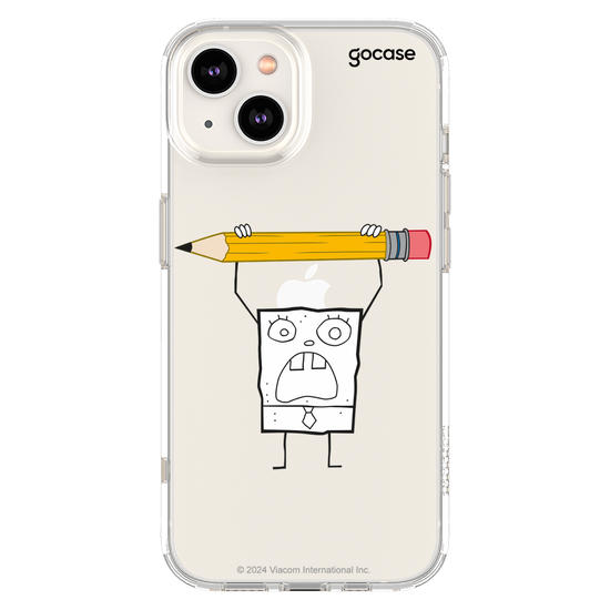 Capinha para celular  Bob Esponja - Rabisco