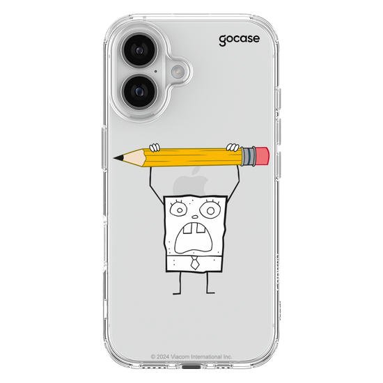 Capinha para celular  Bob Esponja - Rabisco