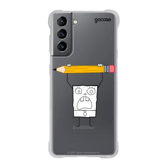 Capinha para celular  Bob Esponja - Rabisco