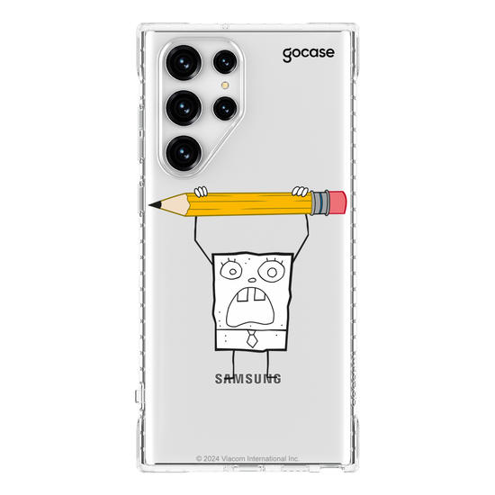 Capinha para celular  Bob Esponja - Rabisco