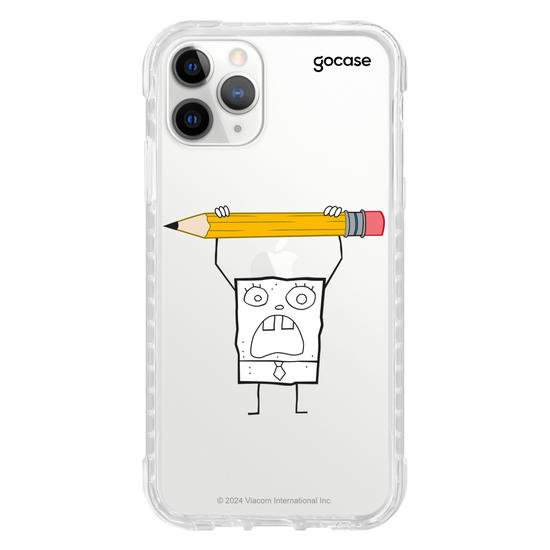 Capinha para celular  Bob Esponja - Rabisco