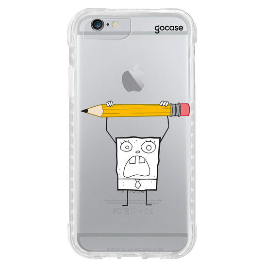 Capinha para celular  Bob Esponja - Rabisco