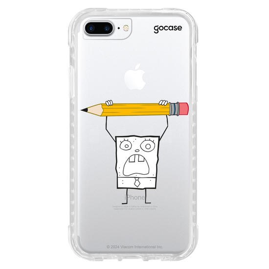 Capinha para celular  Bob Esponja - Rabisco