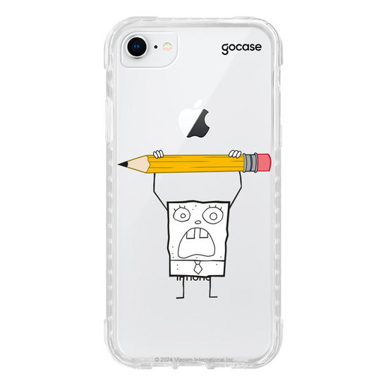 Capinha para celular  Bob Esponja - Rabisco