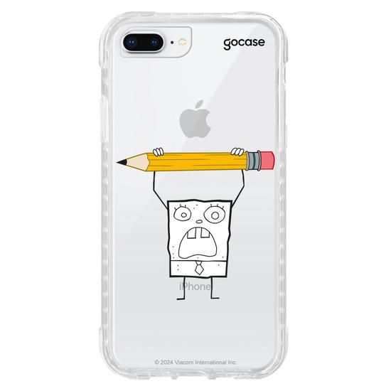 Capinha para celular  Bob Esponja - Rabisco