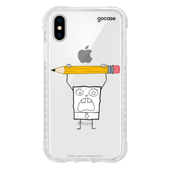 Capinha para celular  Bob Esponja - Rabisco