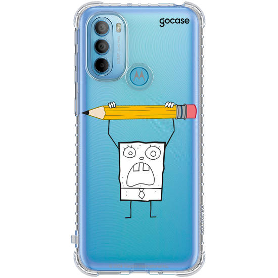 Capinha para celular  Bob Esponja - Rabisco