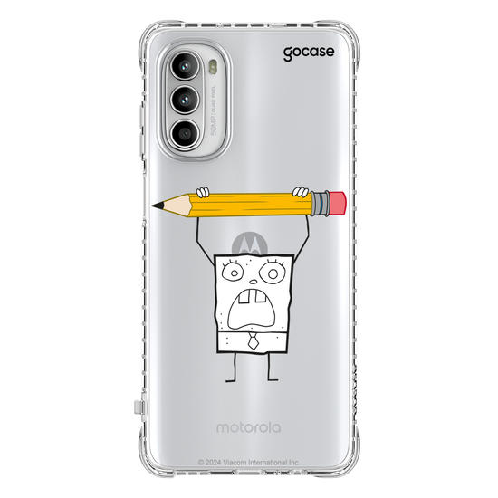 Capinha para celular  Bob Esponja - Rabisco