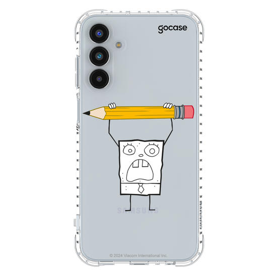 Capinha para celular  Bob Esponja - Rabisco