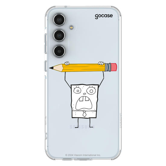 Capinha para celular  Bob Esponja - Rabisco