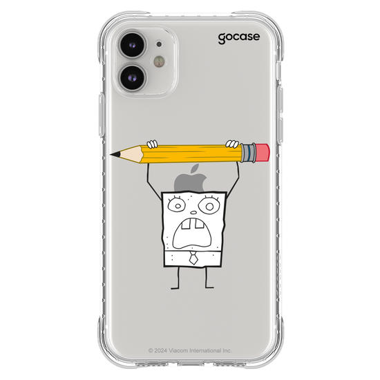 Capinha para celular  Bob Esponja - Rabisco