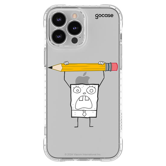 Capinha para celular  Bob Esponja - Rabisco