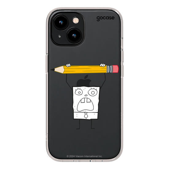 Capinha para celular  Bob Esponja - Rabisco