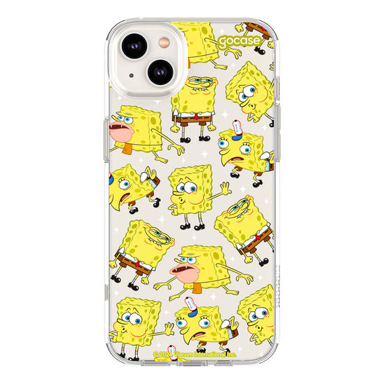 Capinha para celular  Bob Esponja - Meme Pattern