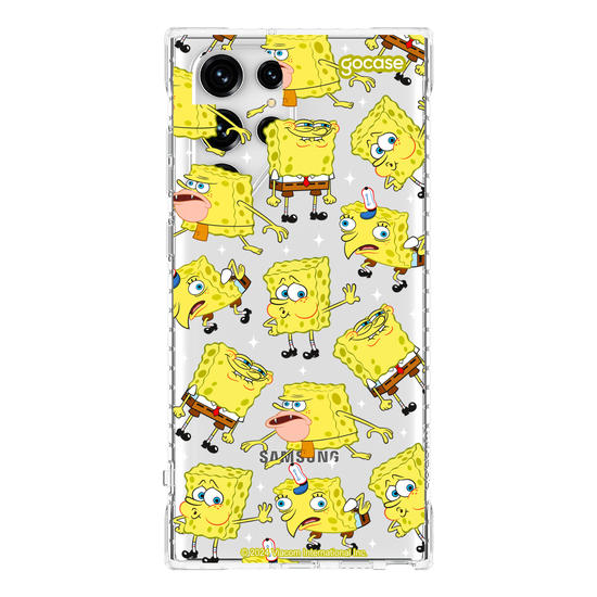 Capinha para celular  Bob Esponja - Meme Pattern