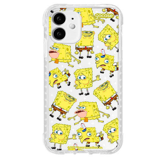 Capinha para celular  Bob Esponja - Meme Pattern