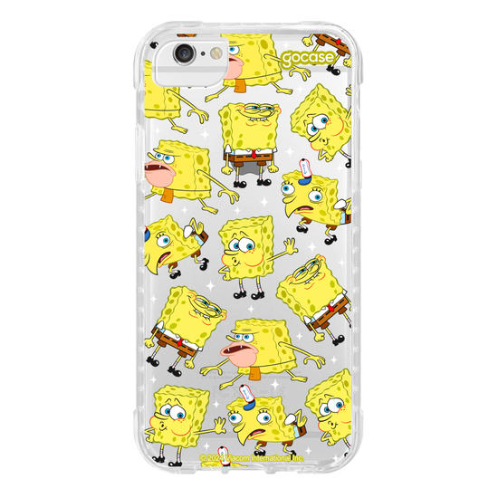 Capinha para celular  Bob Esponja - Meme Pattern