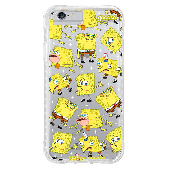 Capinha para celular  Bob Esponja - Meme Pattern