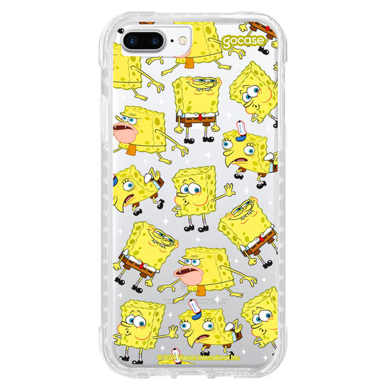 Capinha para celular  Bob Esponja - Meme Pattern