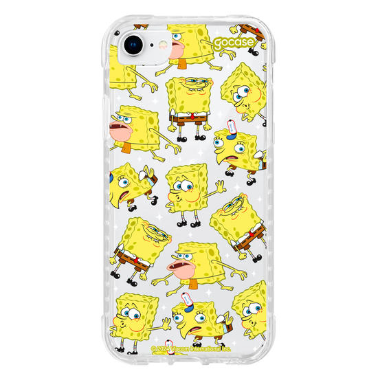 Capinha para celular  Bob Esponja - Meme Pattern
