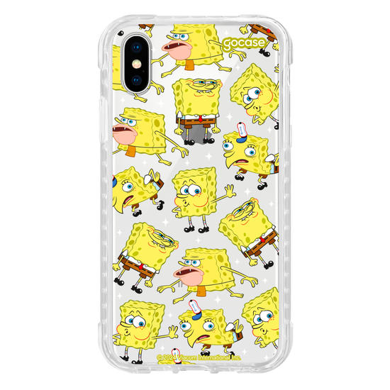 Capinha para celular  Bob Esponja - Meme Pattern