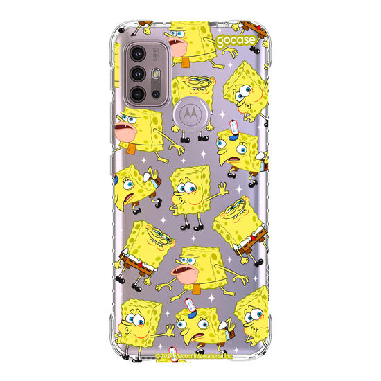 Capinha para celular  Bob Esponja - Meme Pattern