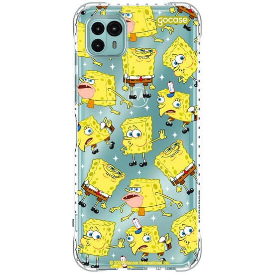 Capinha para celular  Bob Esponja - Meme Pattern